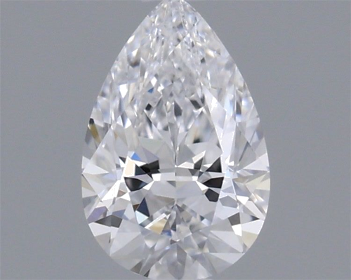 0.3 carat D-SI1 Natūralus Pear Deimantas (1)
