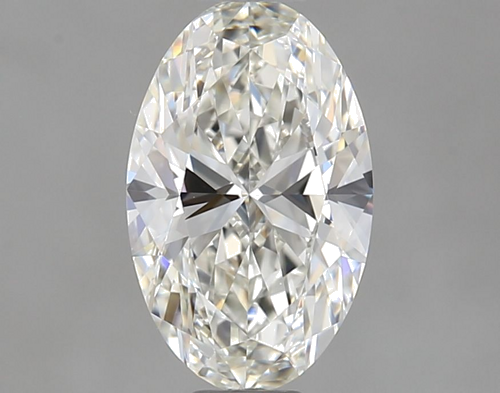 0.71 carat H-VVS2 Natūralus Oval Deimantas (1)
