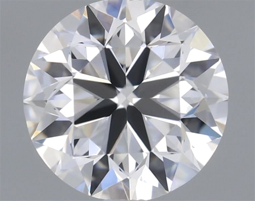 0.61 carat D-VVS2 Very Good cut Natūralus Round Deimantas (1)