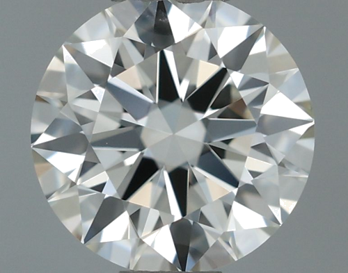 0.5 carat J-VS1 Excellent cut Natūralus Round Deimantas (1)