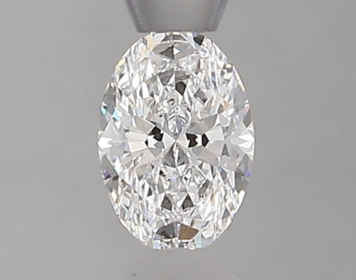 0.4 carat D-VS2 Natūralus Oval Deimantas (1)