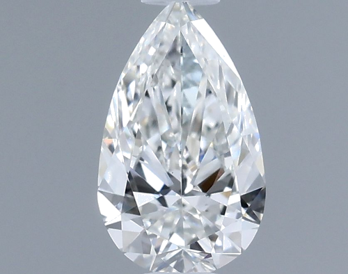 0.4 carat G-VS1 Natūralus Pear Deimantas (1)