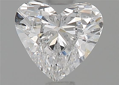 0.7 carat D-SI1 Natūralus Heart Deimantas (1)