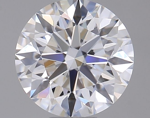 0.5 carat F-VVS1 Excellent cut Natūralus Round Deimantas (1)