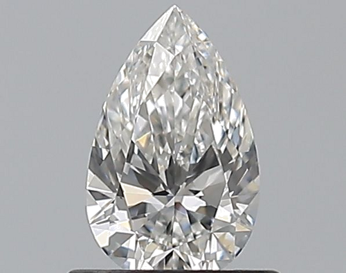 0.5 carat F-VS1 Natūralus Pear Deimantas (1)