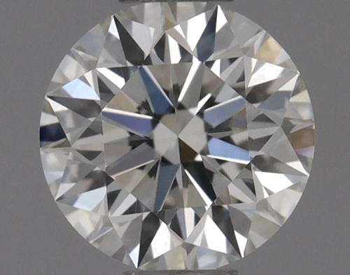 0.38 carat H-VVS2 Excellent cut Natūralus Round Deimantas (1)