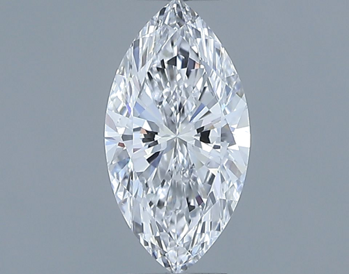 0.6 carat D-VS2 Natūralus Marquise Deimantas (1)
