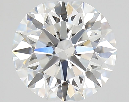 0.5 carat F-VVS2 Excellent cut Natūralus Round Deimantas (1)