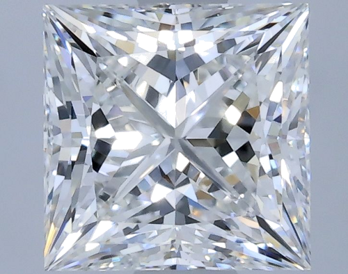 0.9 carat E-VS1 Natūralus Princess Deimantas (1)
