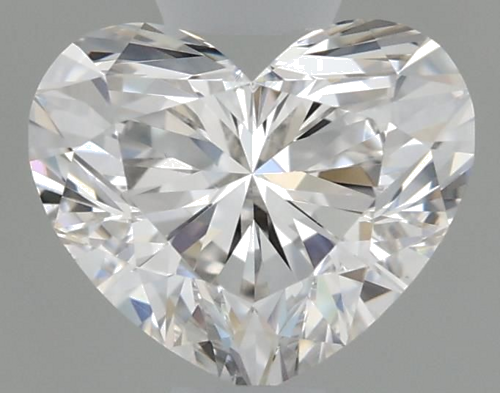 0.71 carat G-VS2 Natūralus Heart Deimantas (1)