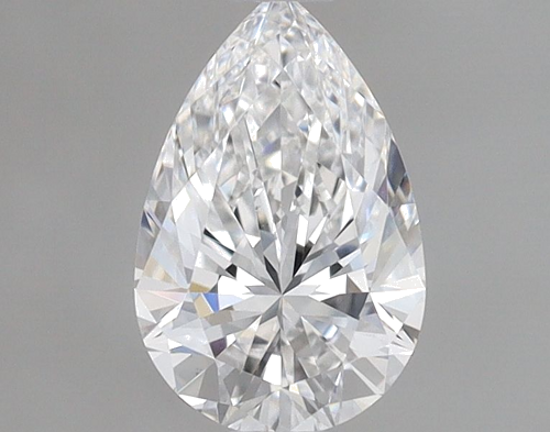 0.5 carat E-VS1 Natūralus Pear Deimantas (1)
