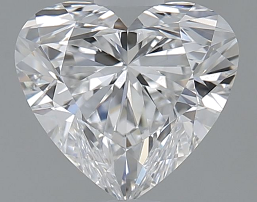 1.0 carat D-VVS1 Natūralus Heart Deimantas (1)