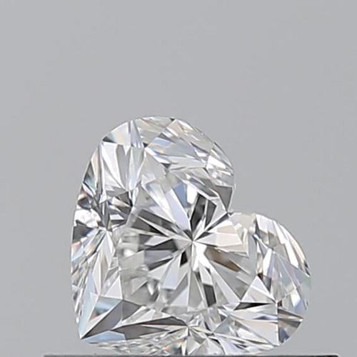 0.5 carat F-VS2 Natūralus Heart Deimantas (1)