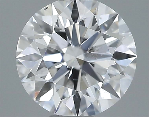 0.6 carat E-SI2 Excellent cut Natūralus Round Deimantas (1)