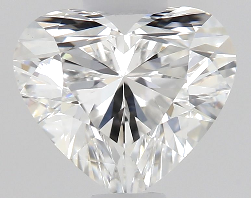 0.54 carat E-VS1 Natūralus Heart Deimantas (1)