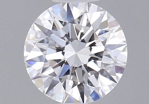 0.37 carat D-VVS2 Excellent cut Natūralus Round Deimantas (1)