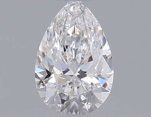 0.31 carat D-VVS1 Natūralus Pear Deimantas (1)