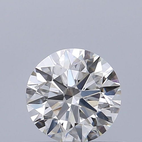 0.54 carat H-SI1 Excellent cut Natūralus Round Deimantas (1)