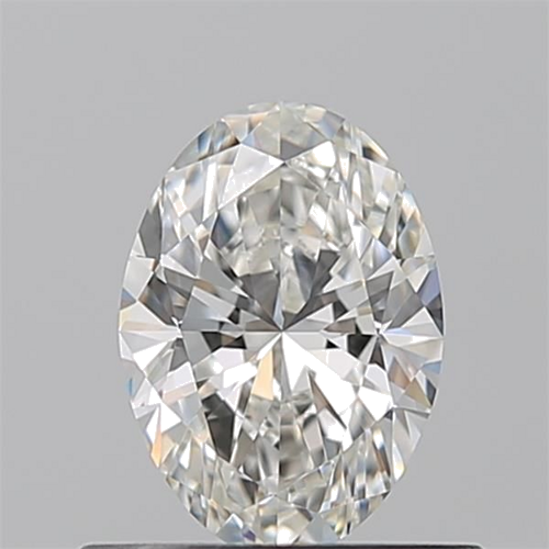 0.52 carat H-VVS1 Natūralus Oval Deimantas (1)