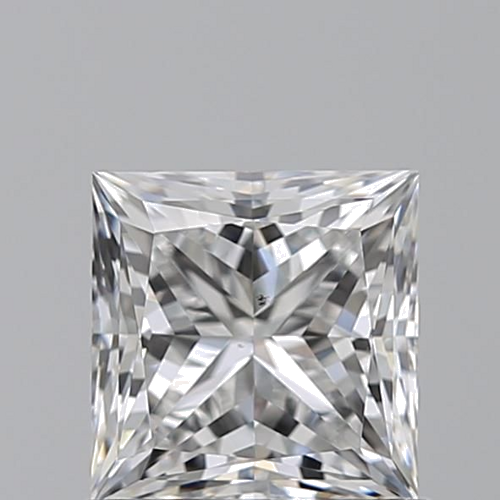 1.02 carat F-SI1 Natūralus Princess Deimantas (1)