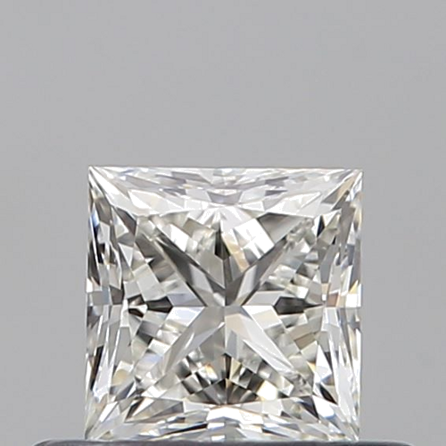0.5 carat I-VS2 Natūralus Princess Deimantas (1)