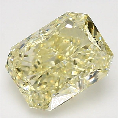 4.03 carat Fancy Yellow-VS2 Natūralus Radiant Deimantas (1)