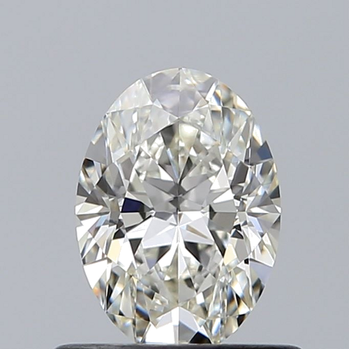 0.64 carat I-VVS1 Natūralus Oval Deimantas (1)