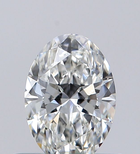 0.41 carat G-VVS1 Natūralus Oval Deimantas (1)