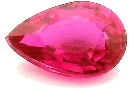 0.23 carat RED Pear Rubinas (1)