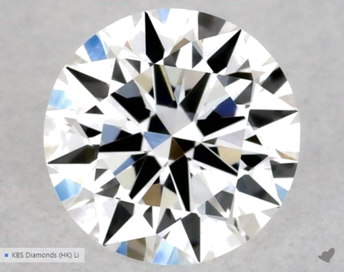 0.31 karato D VS2 EX ROUND Deimantas (1)