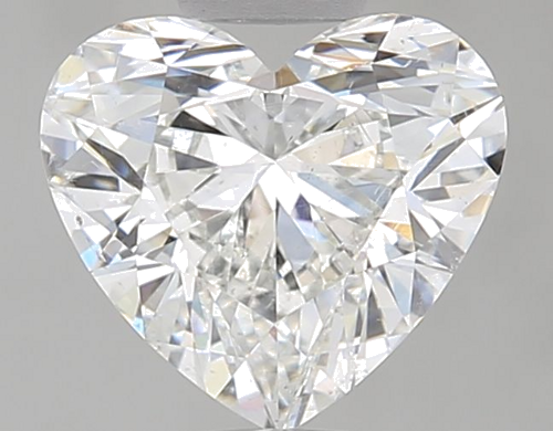 0.9 carat G-SI1 Natūralus Heart Deimantas (1)