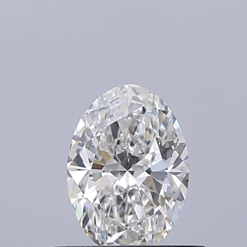 0.42 carat F-VVS1 Natūralus Oval Deimantas (1)
