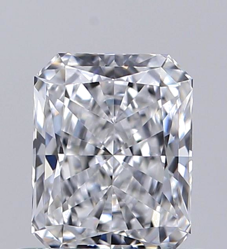 0.55 carat D-VVS1 Natūralus Radiant Deimantas (1)