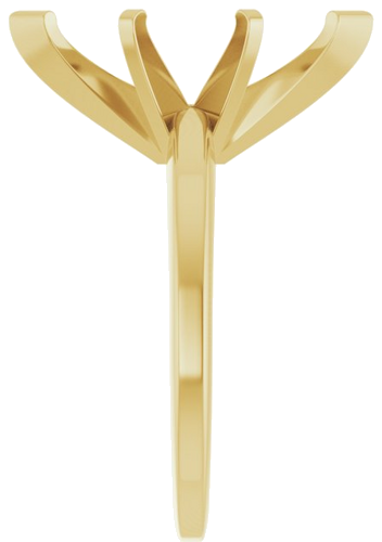 Sužadėtuvių Žiedas 14k yellow gold Marquise 16mm x 8mm (4)