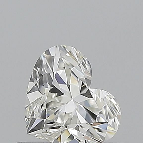 0.5 carat H-VS1 Natūralus Heart Deimantas (1)