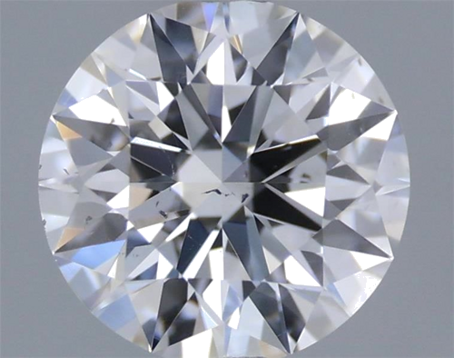 0.44 carat D-SI1 Excellent cut Natūralus Round Deimantas (1)
