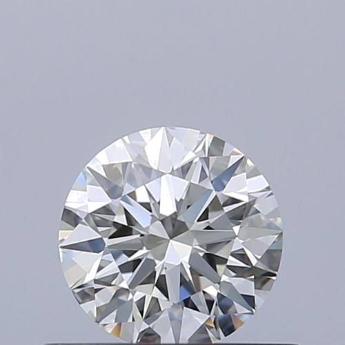0.5 carat F-VVS1 Excellent cut Natūralus Round Deimantas (1)