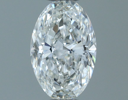 0.5 carat H-SI1 Natūralus Oval Deimantas (1)