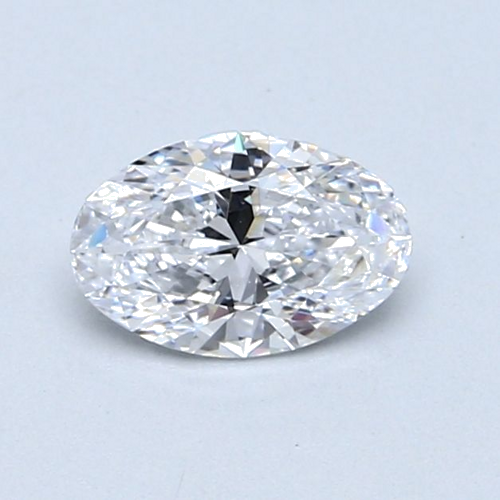0.61 carat D-VS2 Natūralus Oval Deimantas (1)