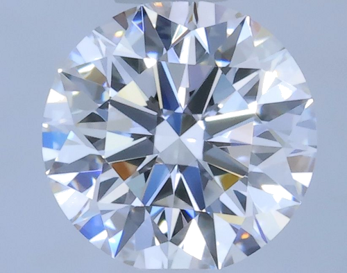 0.5 carat F-VVS1 Excellent cut Natūralus Round Deimantas (1)