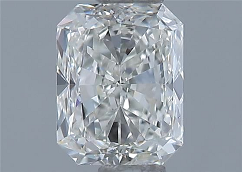 0.5 carat H-VVS1 Natūralus Radiant Deimantas (1)