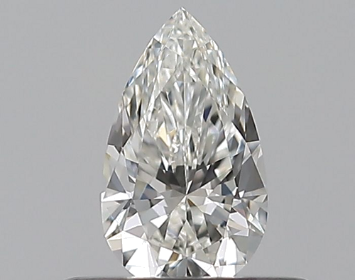 0.3 carat H-VVS1 Natūralus Pear Deimantas (1)