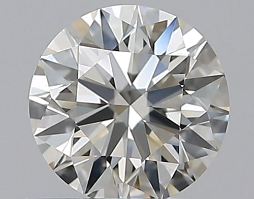 0.52 carat J-VS2 Excellent cut Natūralus Round Deimantas (1)