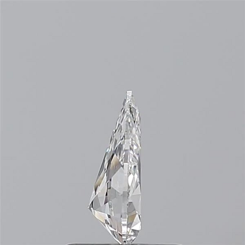0.5 carat F-VS2 Natūralus Pear Deimantas (1)