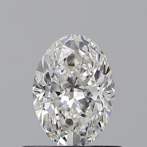 0.58 carat G-VVS2 Natūralus Oval Deimantas (1)