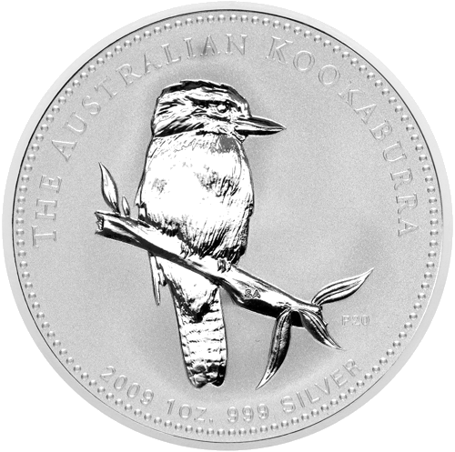 2009 Kookaburra Australia 1 oz Silver Coin (1)