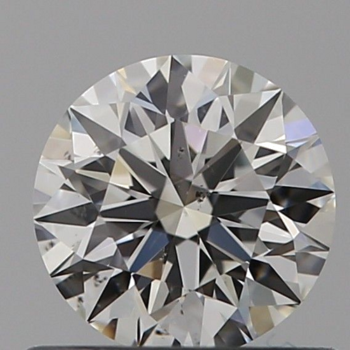0.55 carat H-SI1 Excellent cut Natūralus Round Deimantas (1)