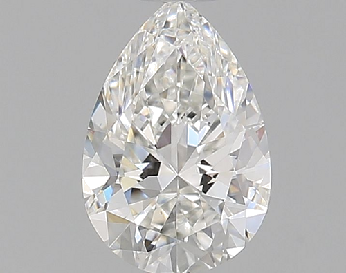 0.5 carat G-VS1 Natūralus Pear Deimantas (1)