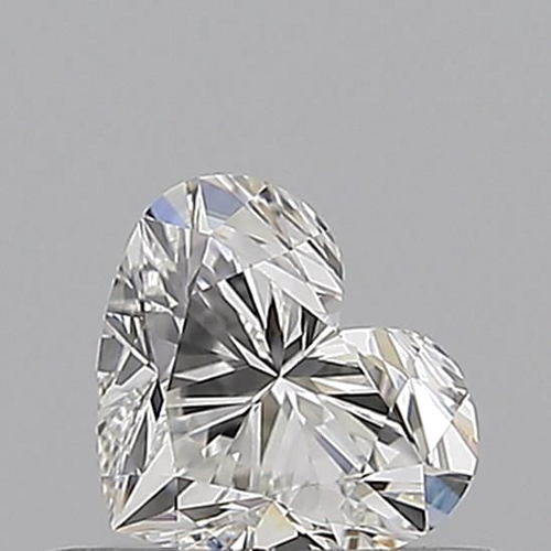 0.5 carat G-VVS2 Natūralus Heart Deimantas (1)