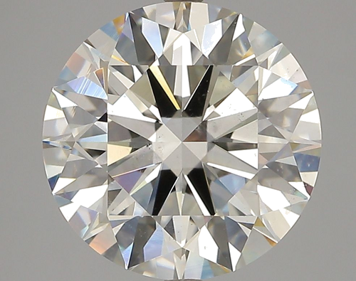 5.04 carat K-SI2 Excellent cut Natūralus Round Deimantas (1)